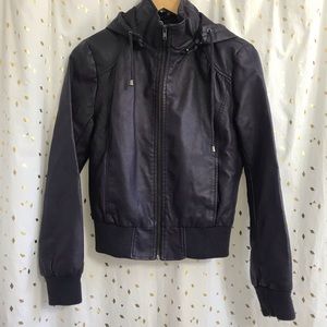 F21 Faux Leather Jacket
